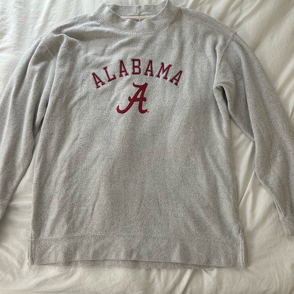 Alabama Light Gray Inside Out Style Sweatshirt